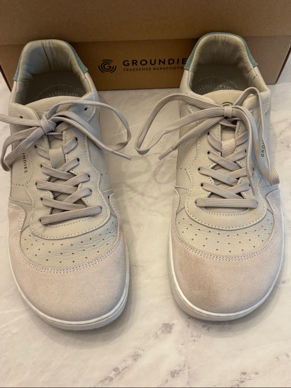 Groundies Nova GS1 Sneakers US 7.5 Beige Barefoot Minimalist DONATING 4/30! - Picture 16 of 16